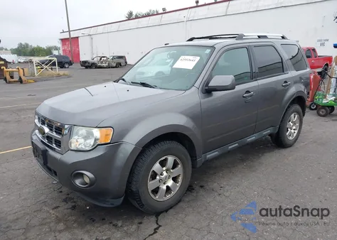 2012 Ford Escape Limited из США, поврежденный, VIN 1FMCU9EG1CKA65553